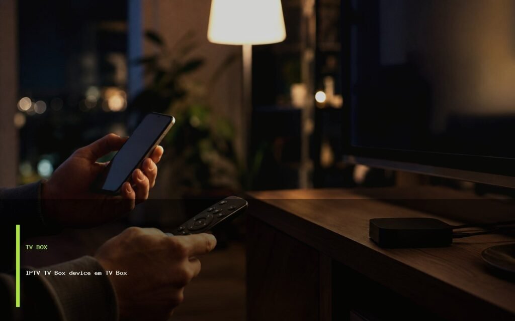 IPTV TV Box device — foto ilustrativa do segmento TV Box