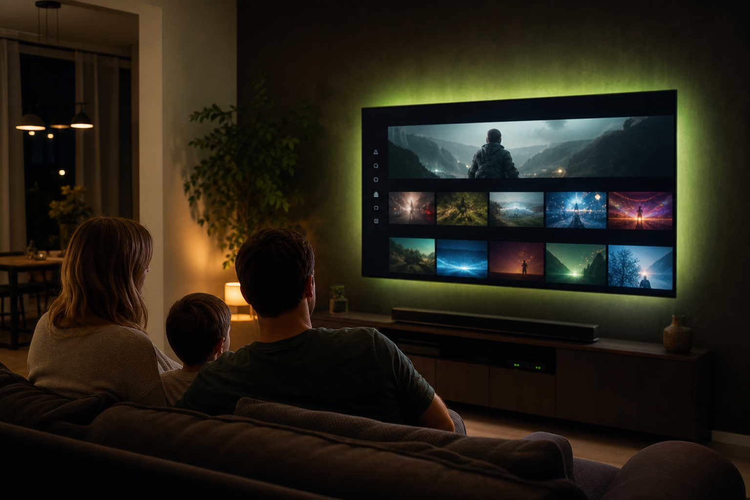 Teste IPTV avaliando compatibilidade em Smart TV
