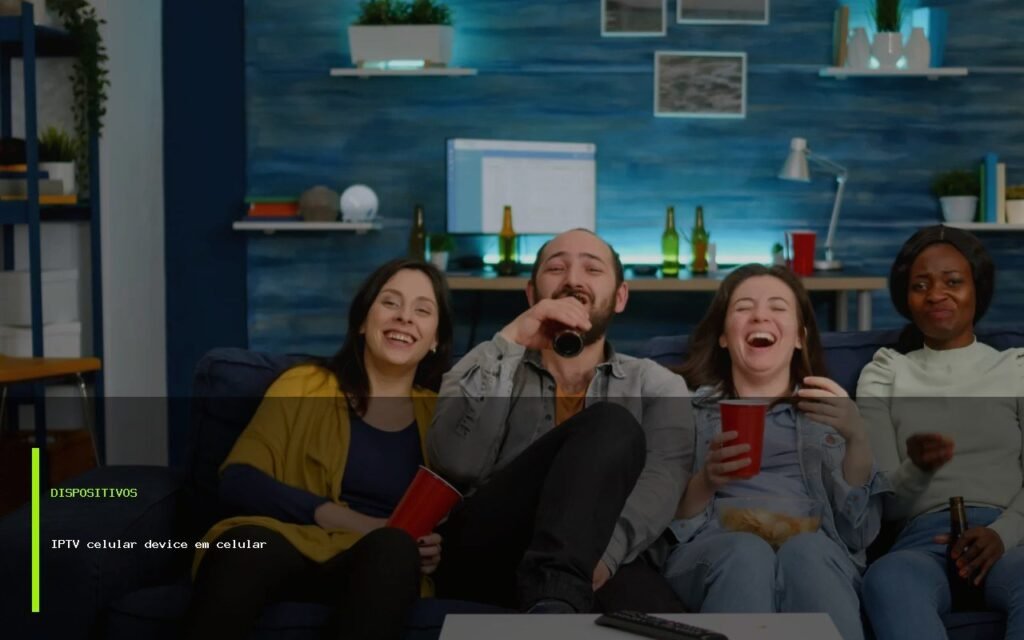 IPTV celular device — foto ilustrativa do segmento Dispositivos